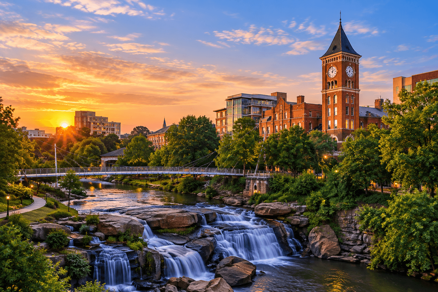 Homes and community in Greenville South Carolina