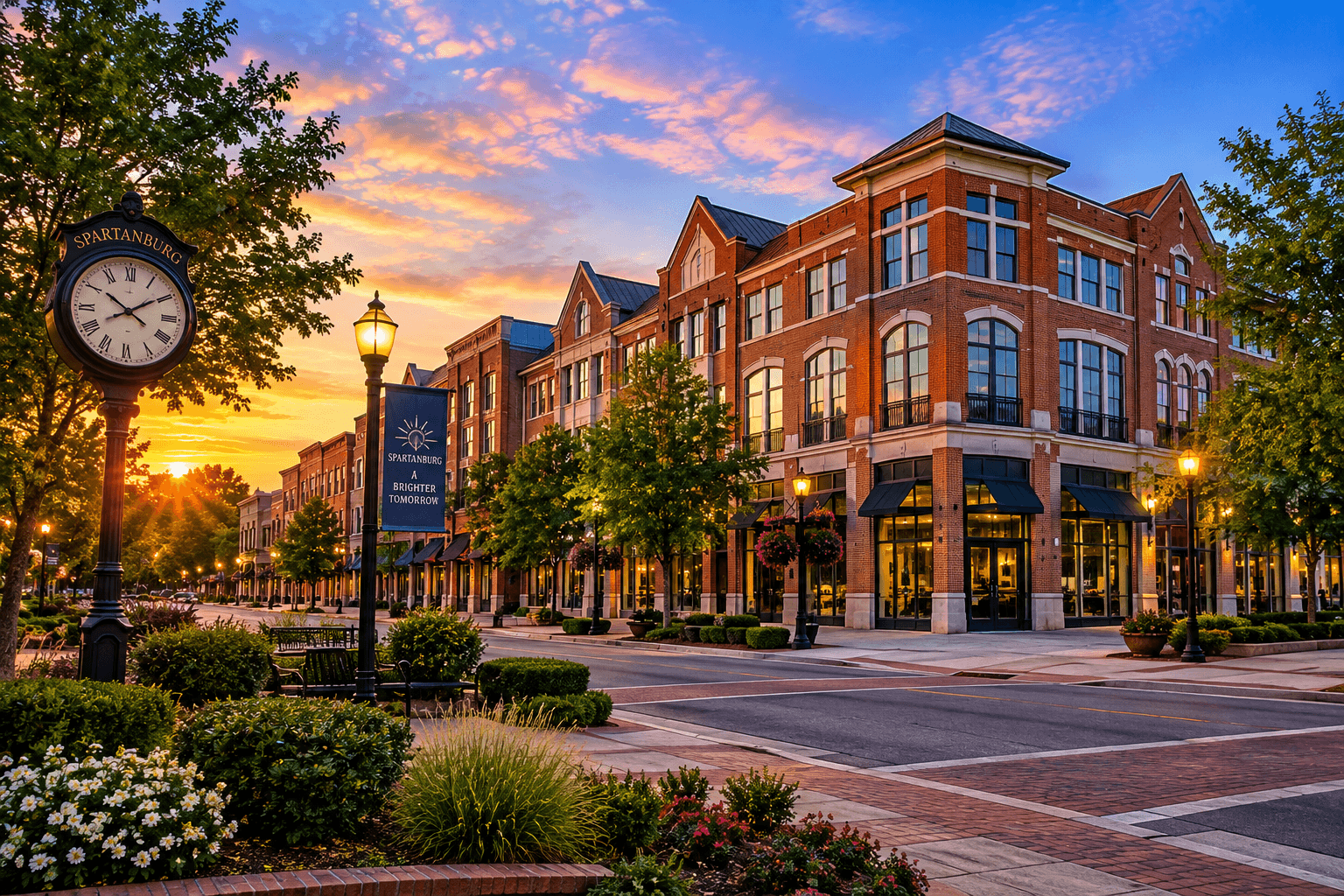 Homes and community in Spartanburg South Carolina