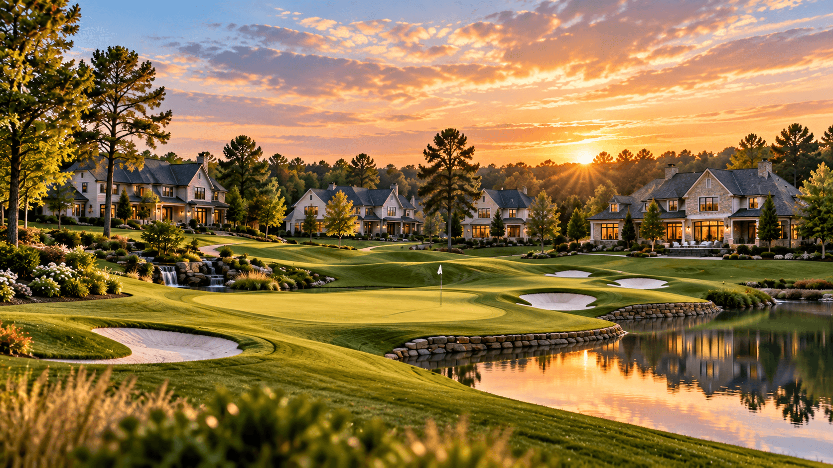 Luxury golf course properties in Upstate South Carolina
