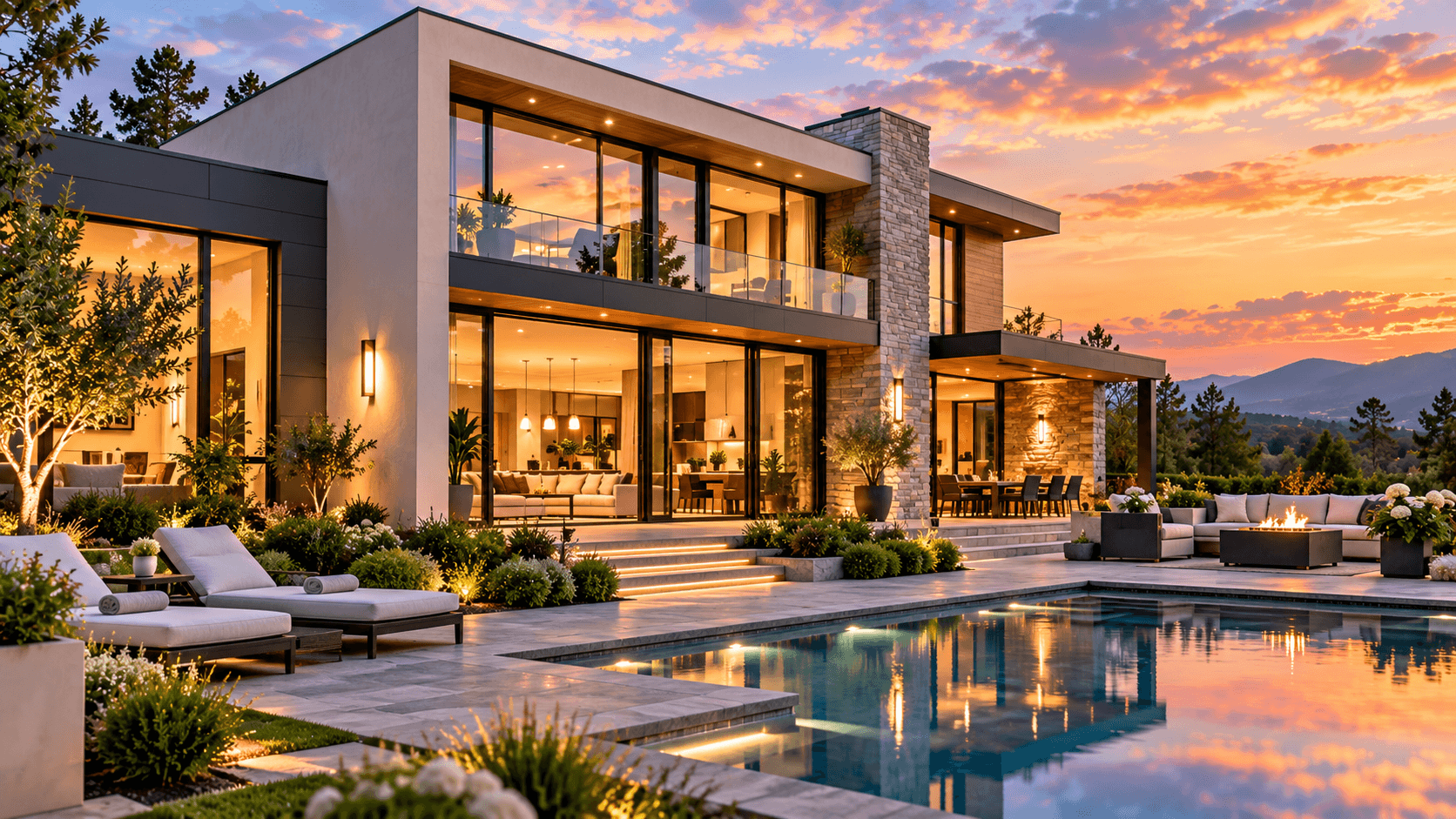 Modern luxury homes in Upstate South Carolina
