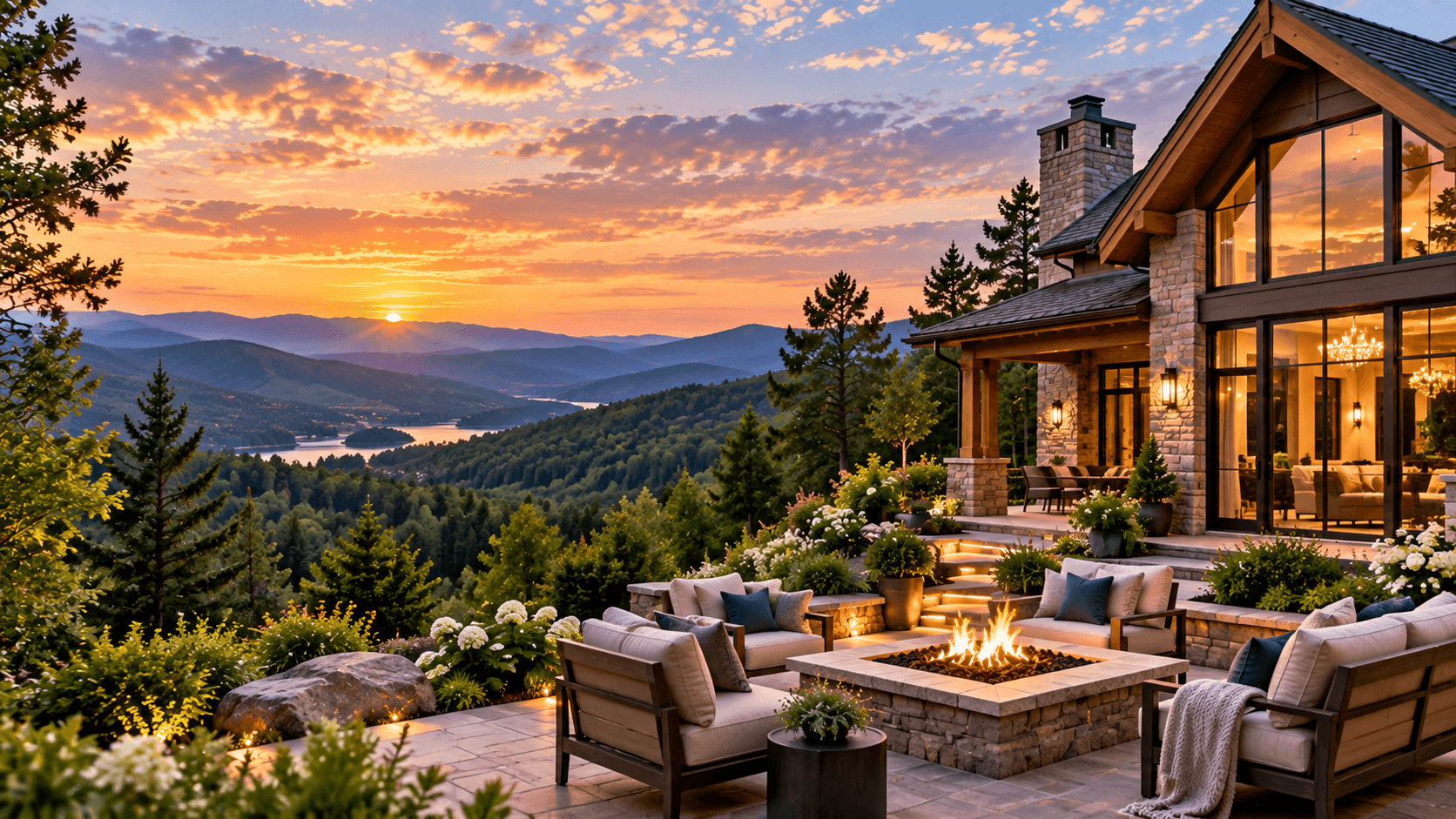 Luxury mountain retreats in Upstate South Carolina